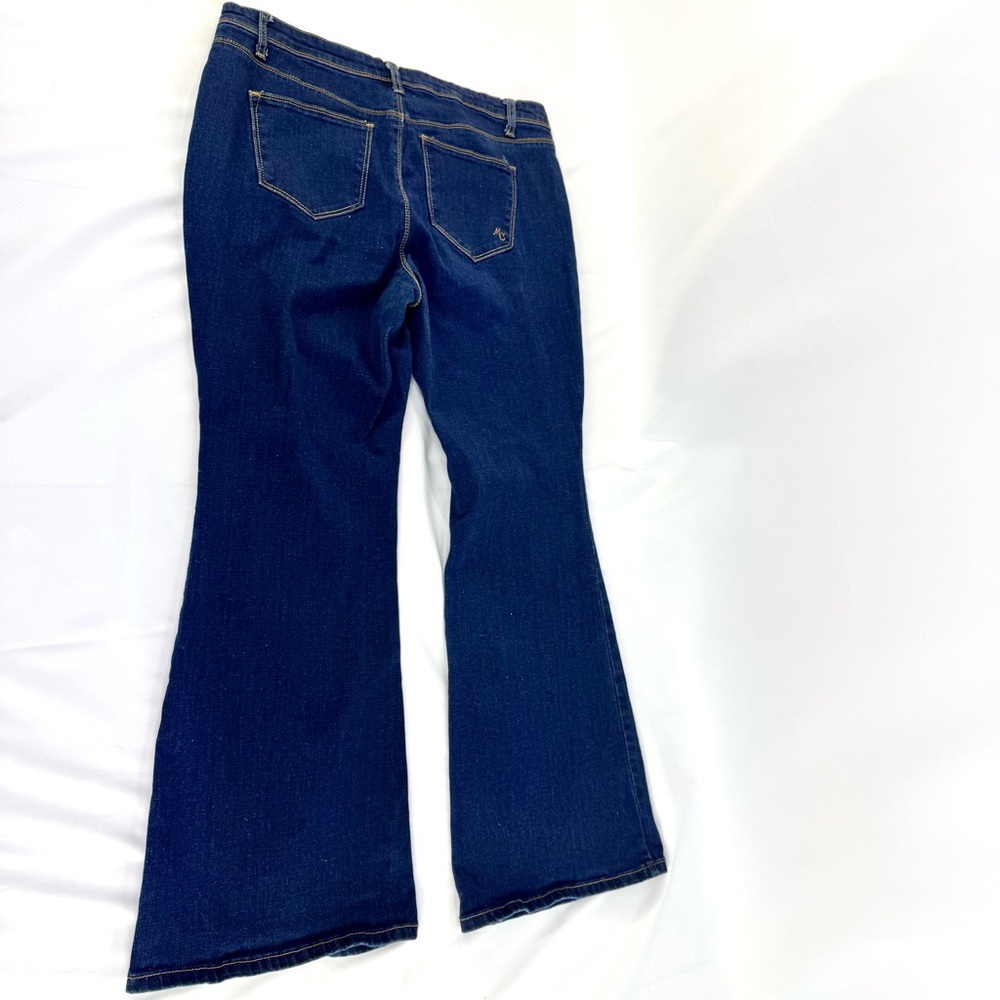 EUC ModCloth Blue Bell Bottom Style Jeans, Women’s XL 40” long - Picture 5 of 13